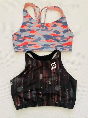 BUNDLE (2) Sports Bras Women’s Size Large Peloton Old Navy Active